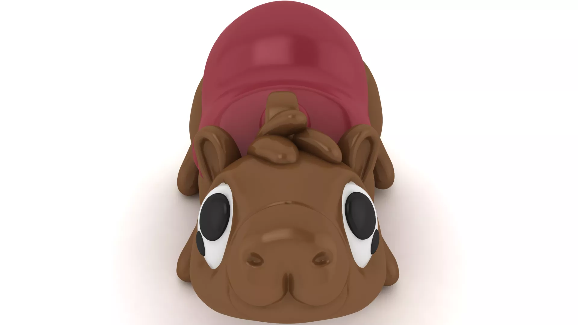 Cute 3D Cartoon Turtles Big and Small Friends 3D print model