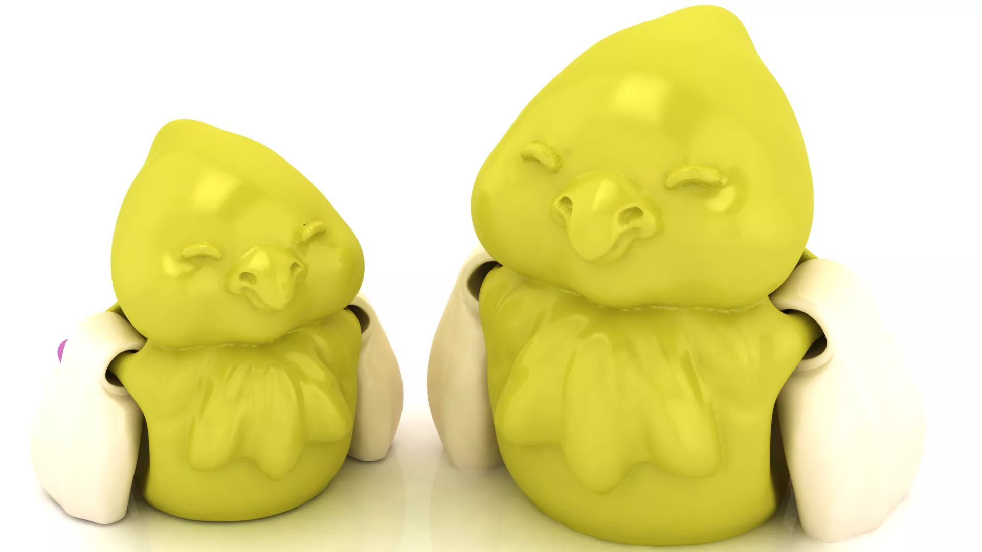 Flexi Garden Gnome 3D print model
