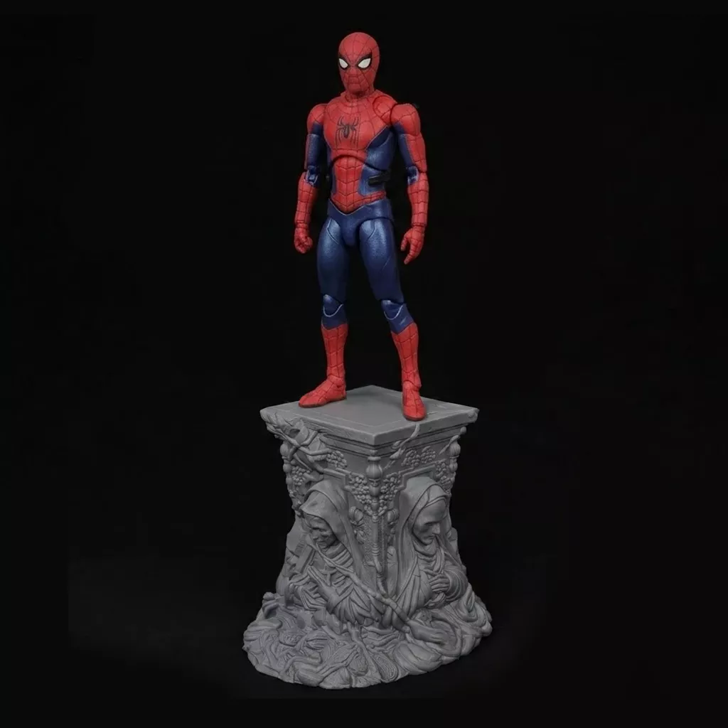 SPIDERMAN BATMAN FIGURE BASE FOR 1-12 FIGURE DIORAMA 3D print model