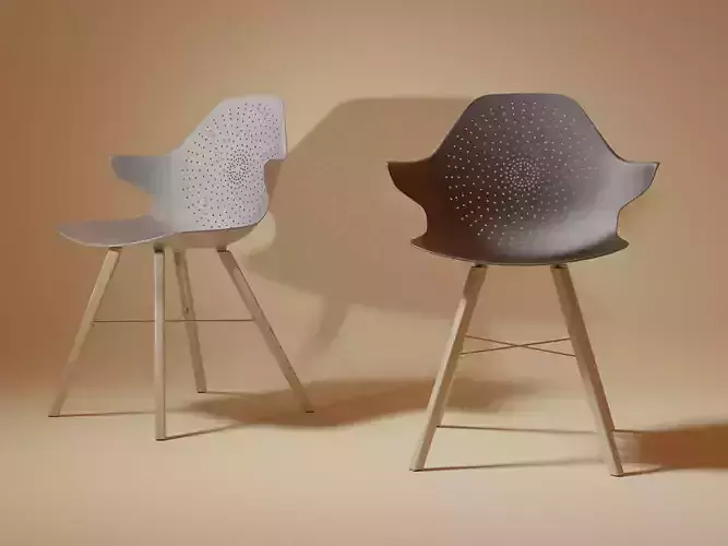 Klera Armchair D 3D model