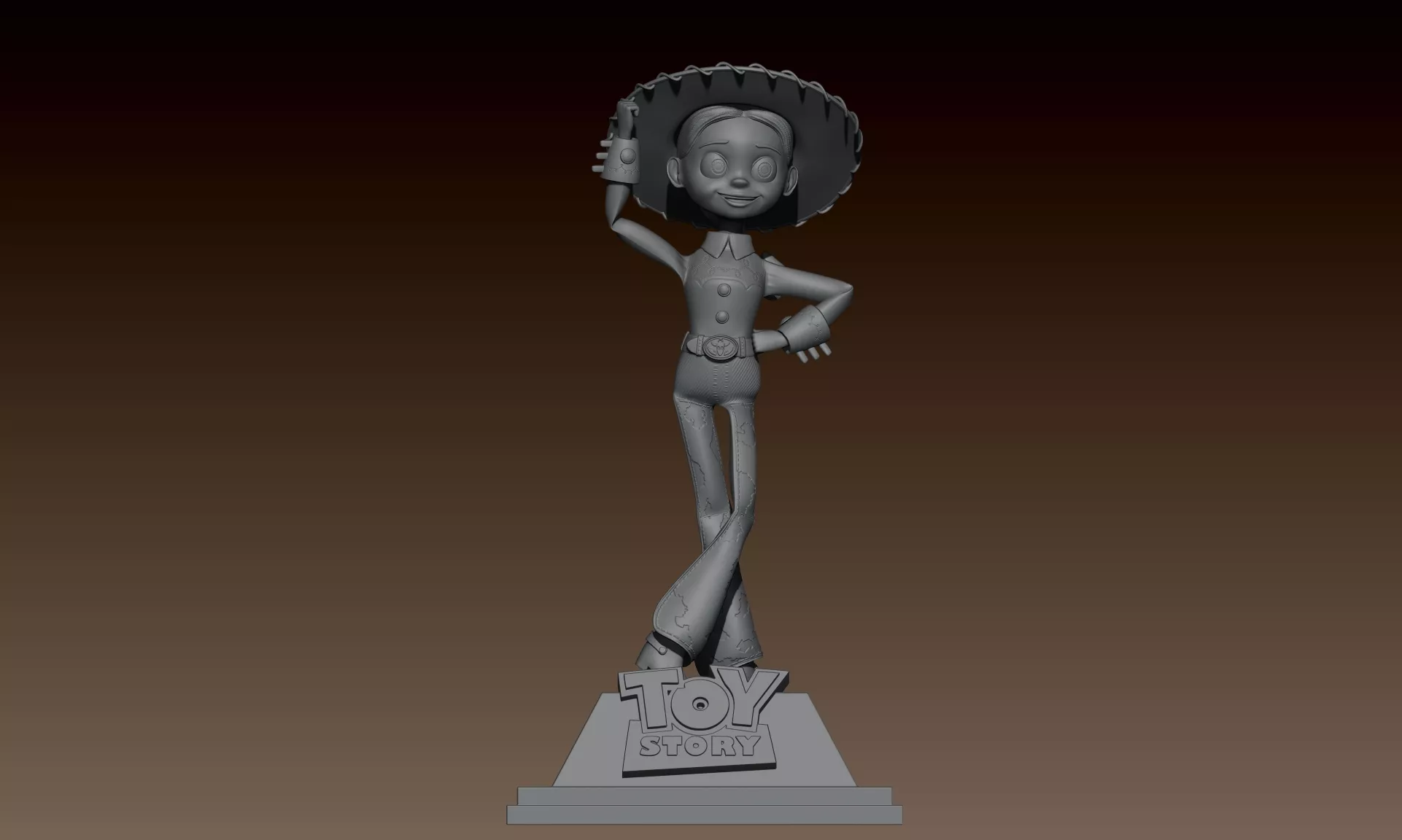 Jessie Toy Story 3D print model