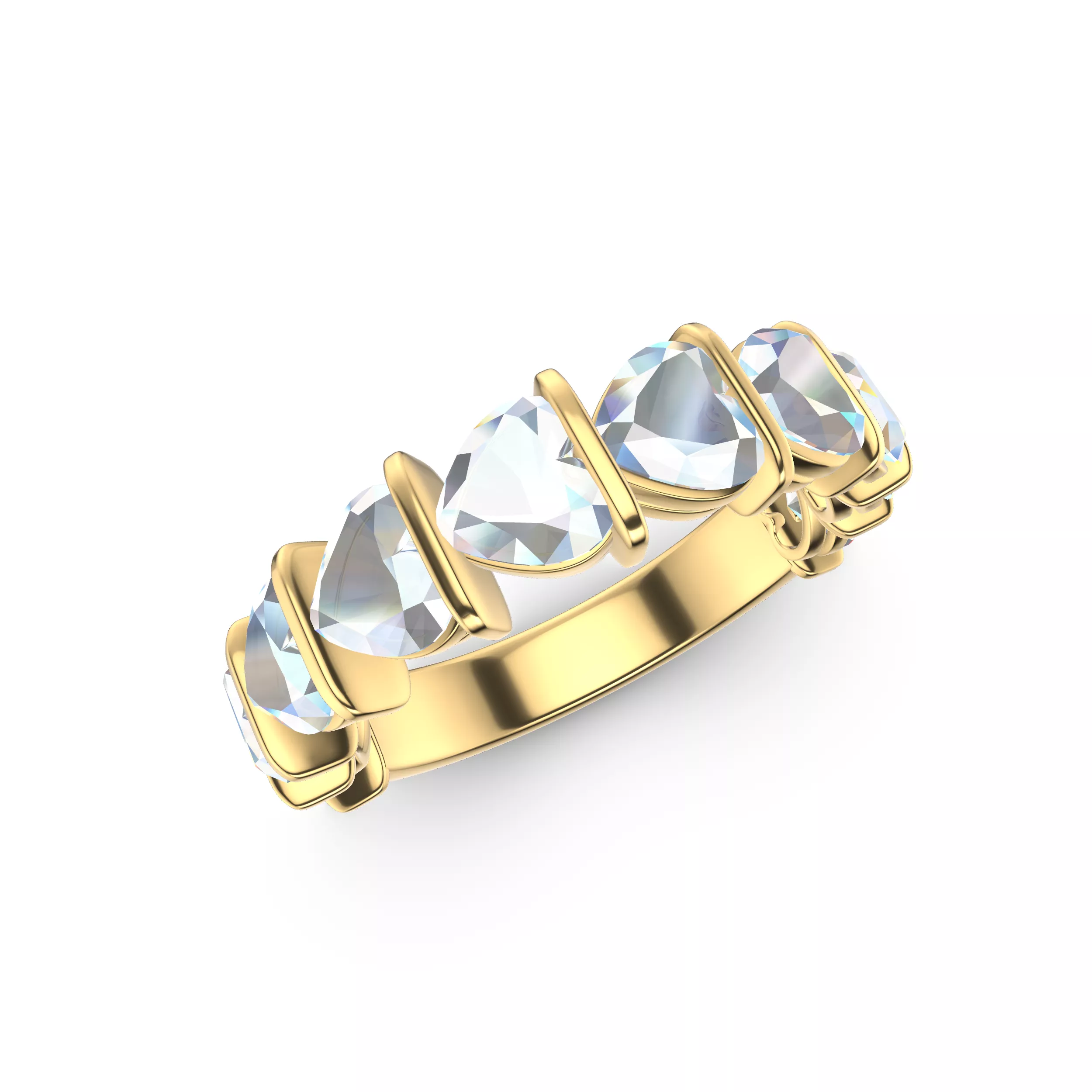 Eternal Seal of the Heart Ring 3D print model