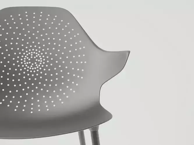 Klera Armchair B 3D model