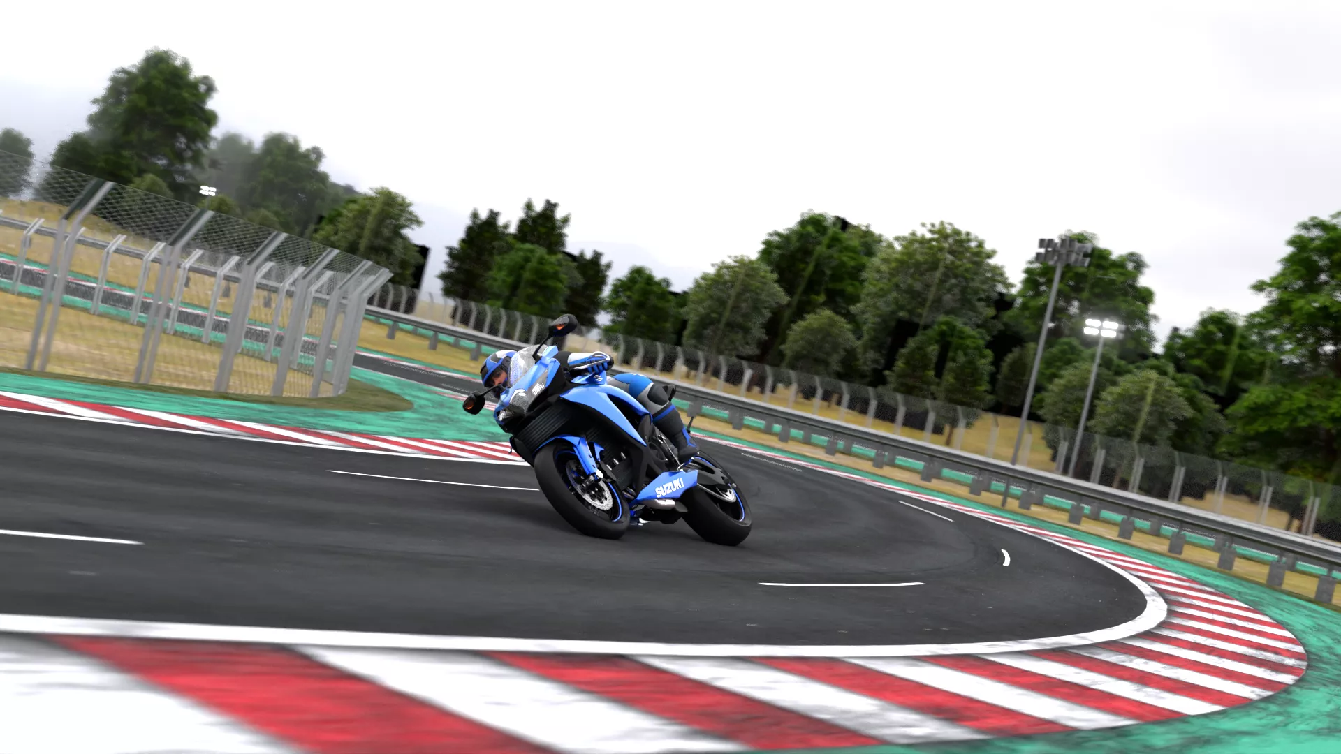 Racing Track Blender 3D model