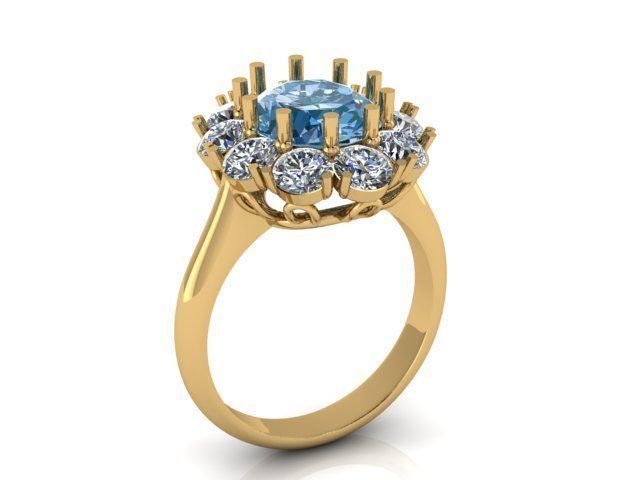 Ring R0116 3D print model_1