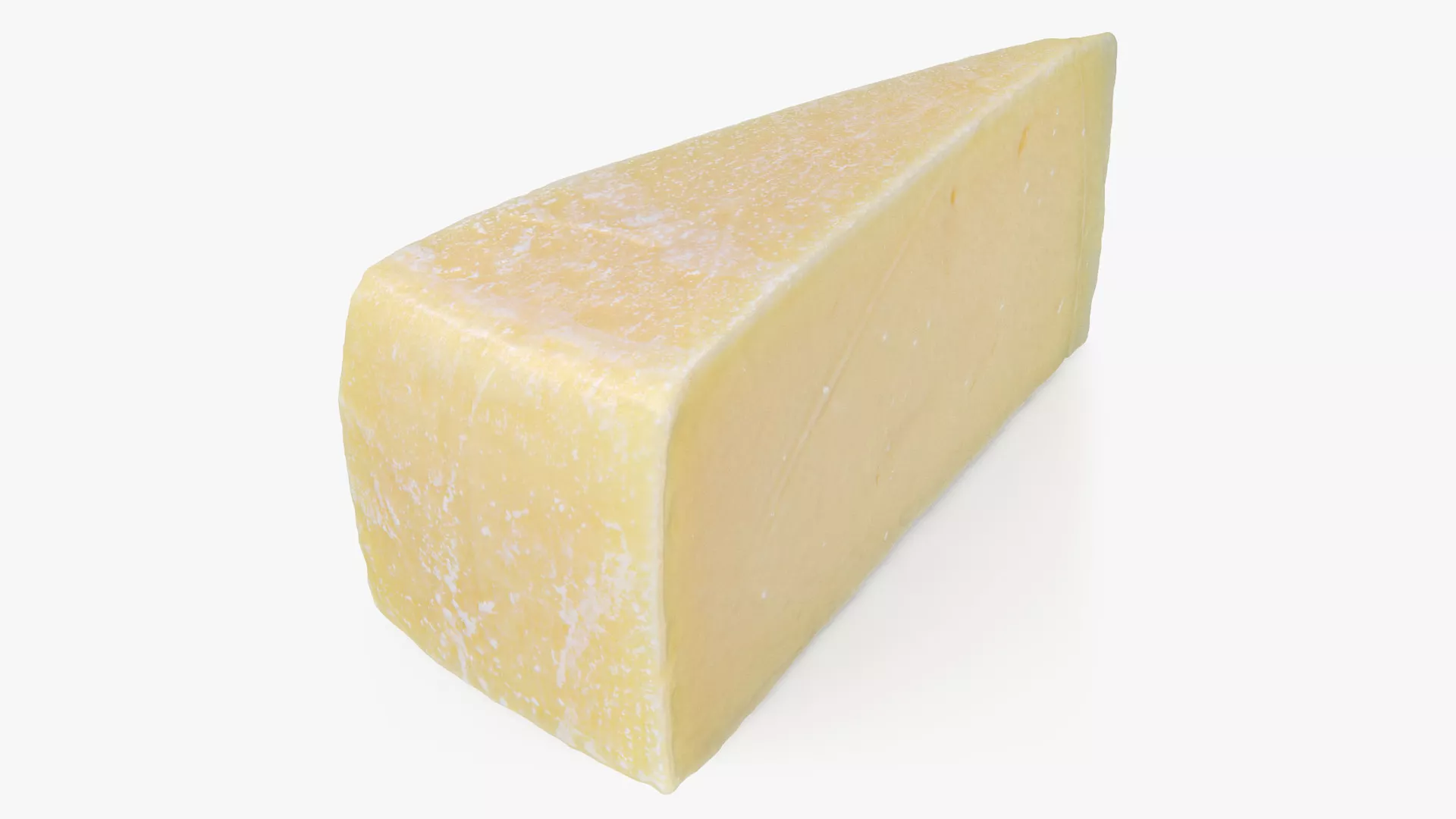 Wedge Aged Hard Cheese Low-poly 3D model