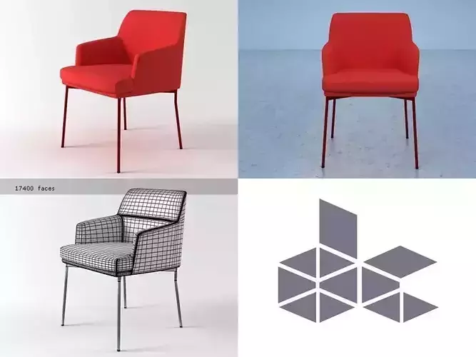 Armchair chair and chair