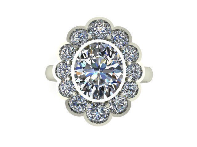 Ring R0117  3D print model_1