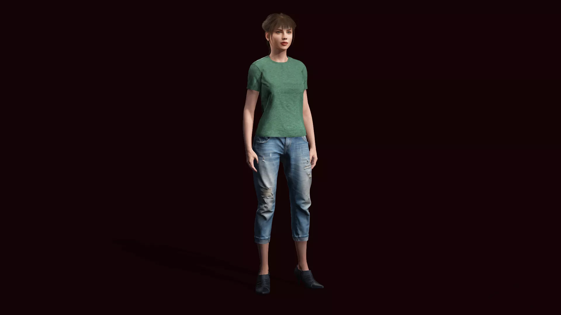 High Quality Woman 3D Character 3D model