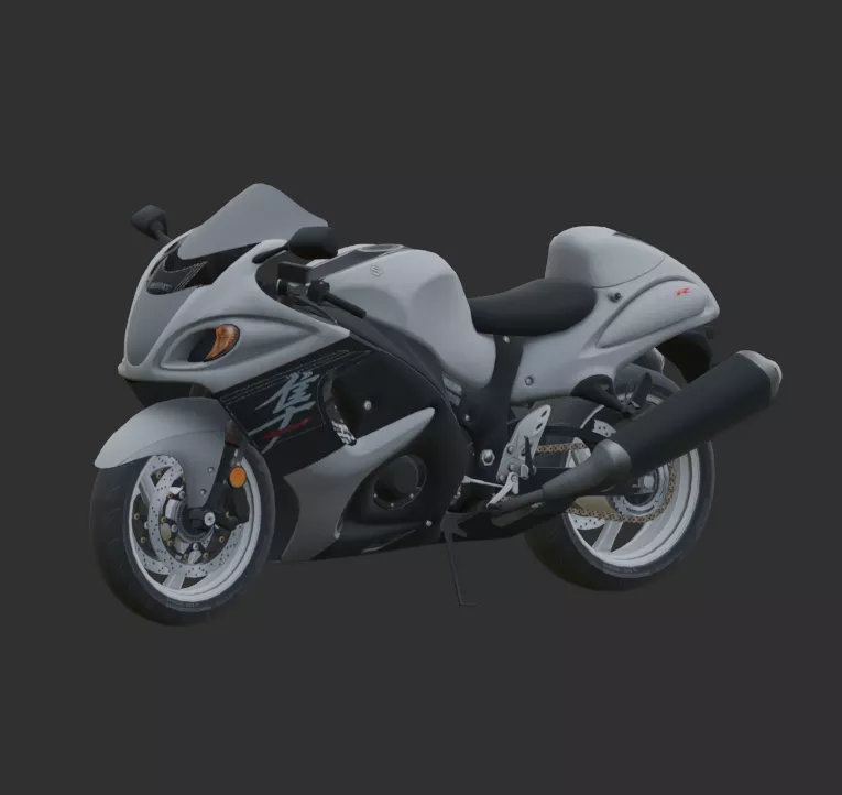 Suzuki Hayabusa Gen2 - 3D Printable STL Model 3D print model