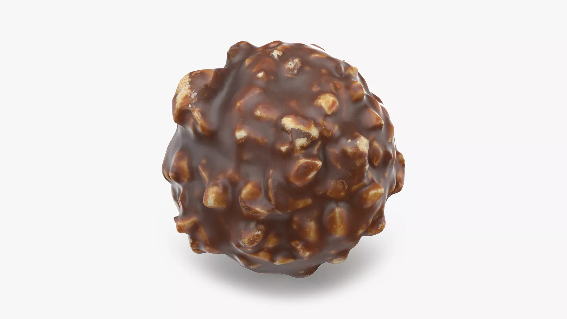 Ferrero Rocher Chocolate Low-poly 3D model