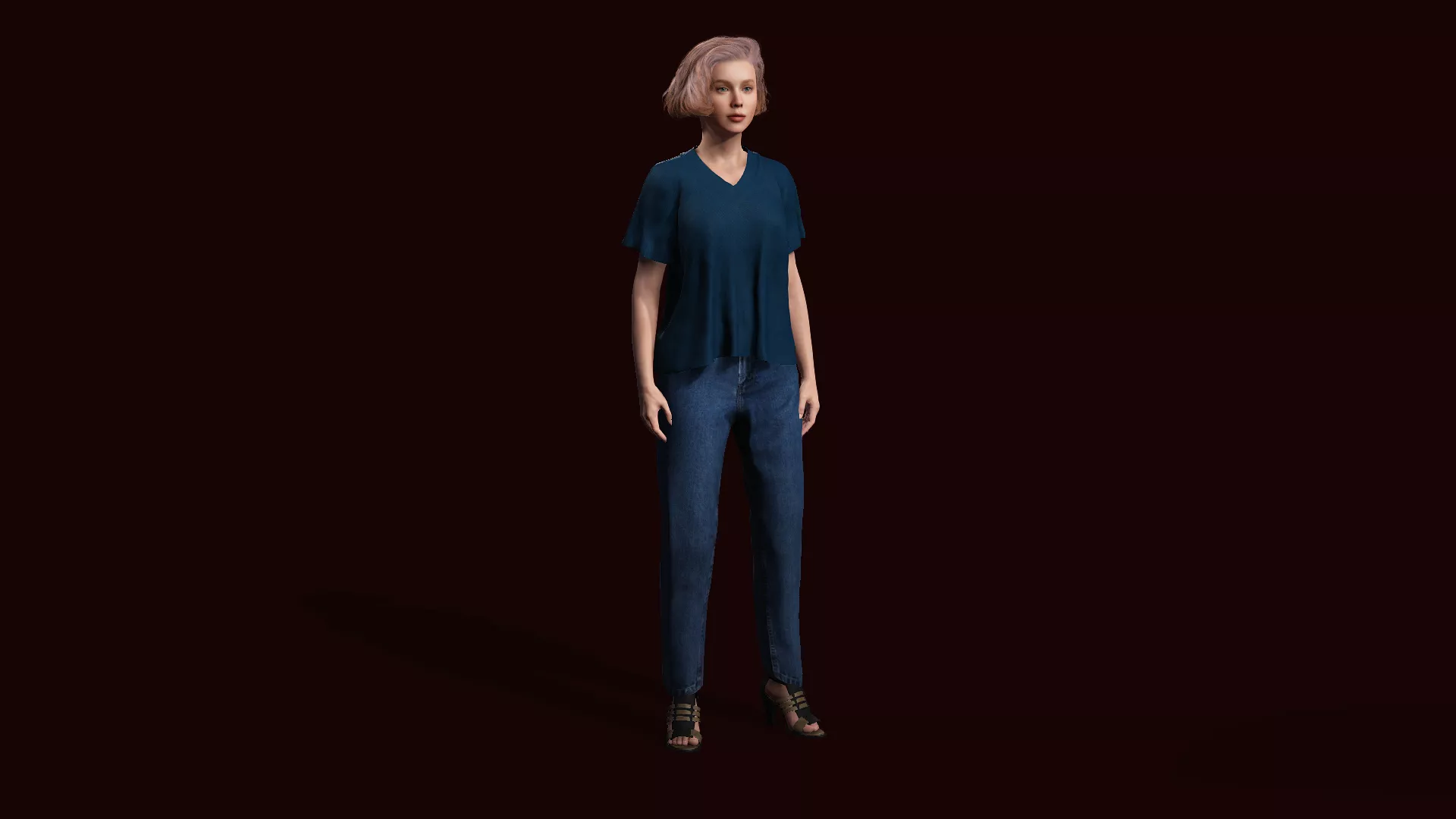 Ultra Detailed Realistic Woman Character 3D model