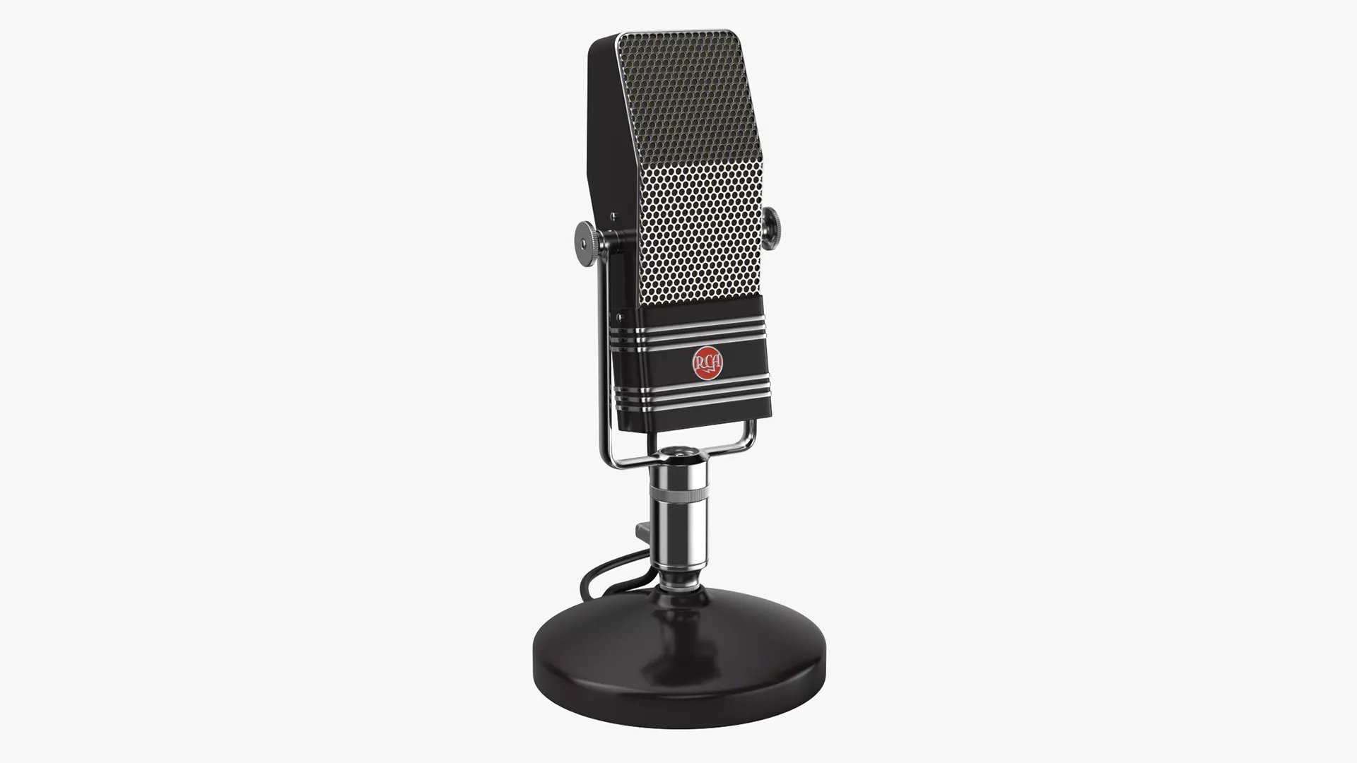 Retro RCA Microphone 3D model