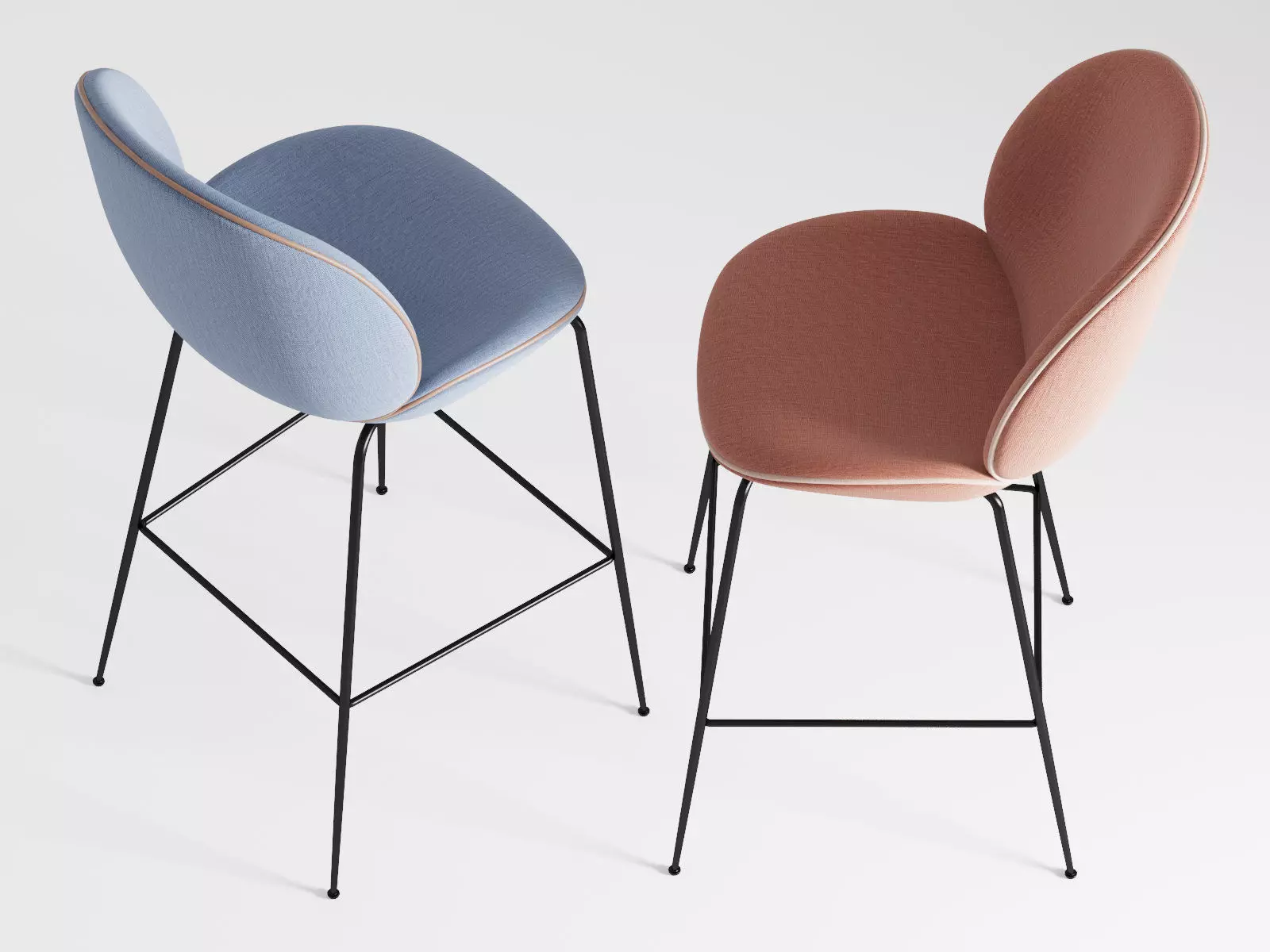 Beetle Barstool 3D model_2