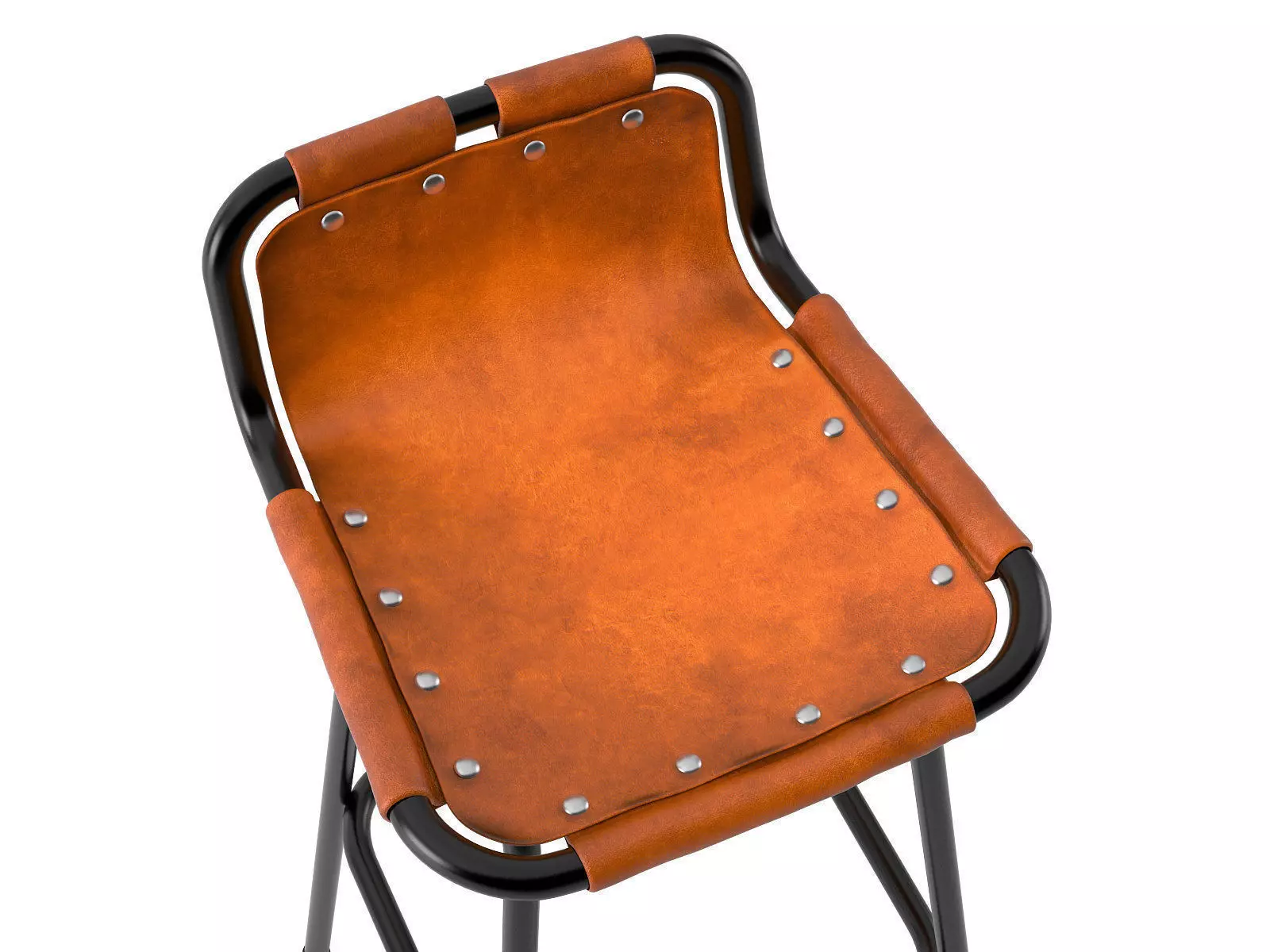 Les Arcs Barstool 3D model_6