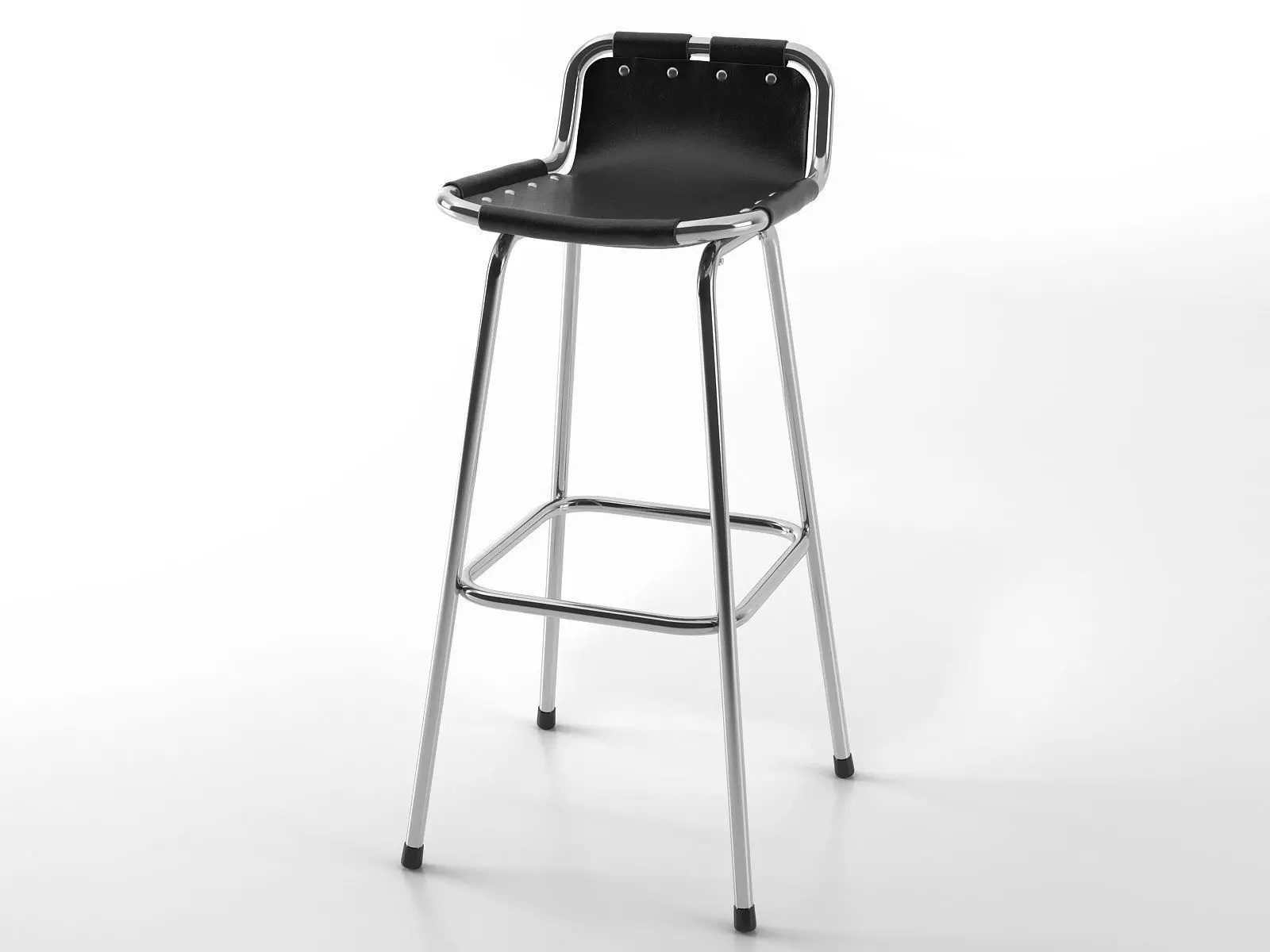 Les Arcs Barstool 3D model_5