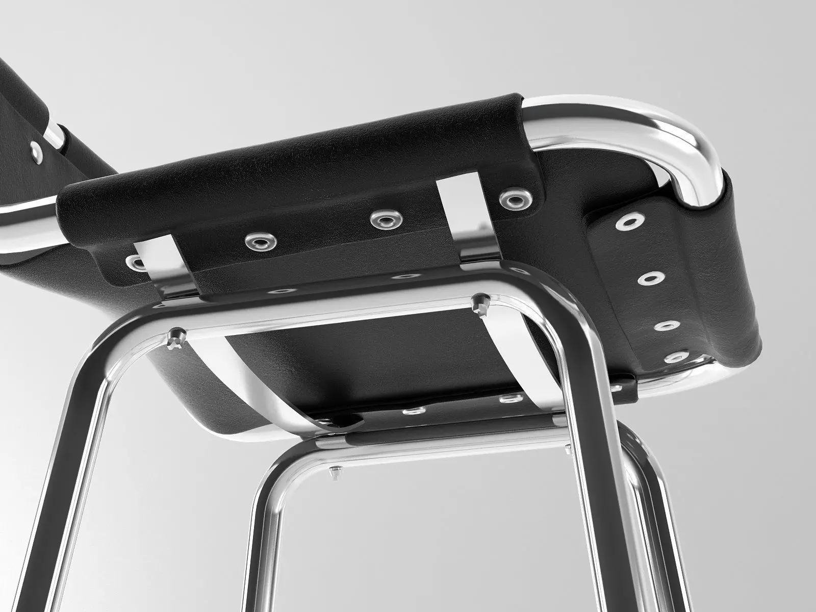 Les Arcs Barstool 3D model_7