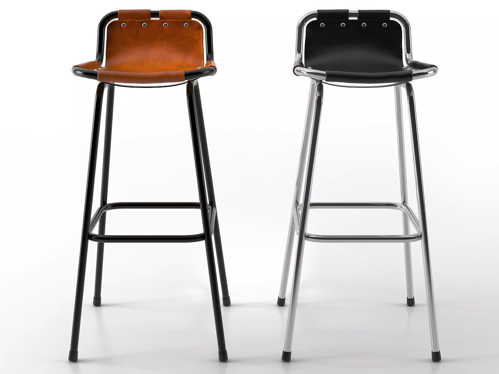 Les Arcs Barstool 3D model_1