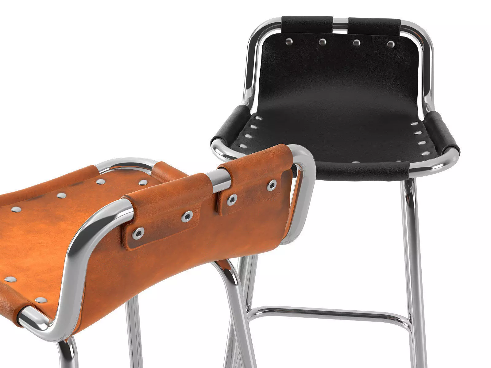 Les Arcs Barstool 3D model_4