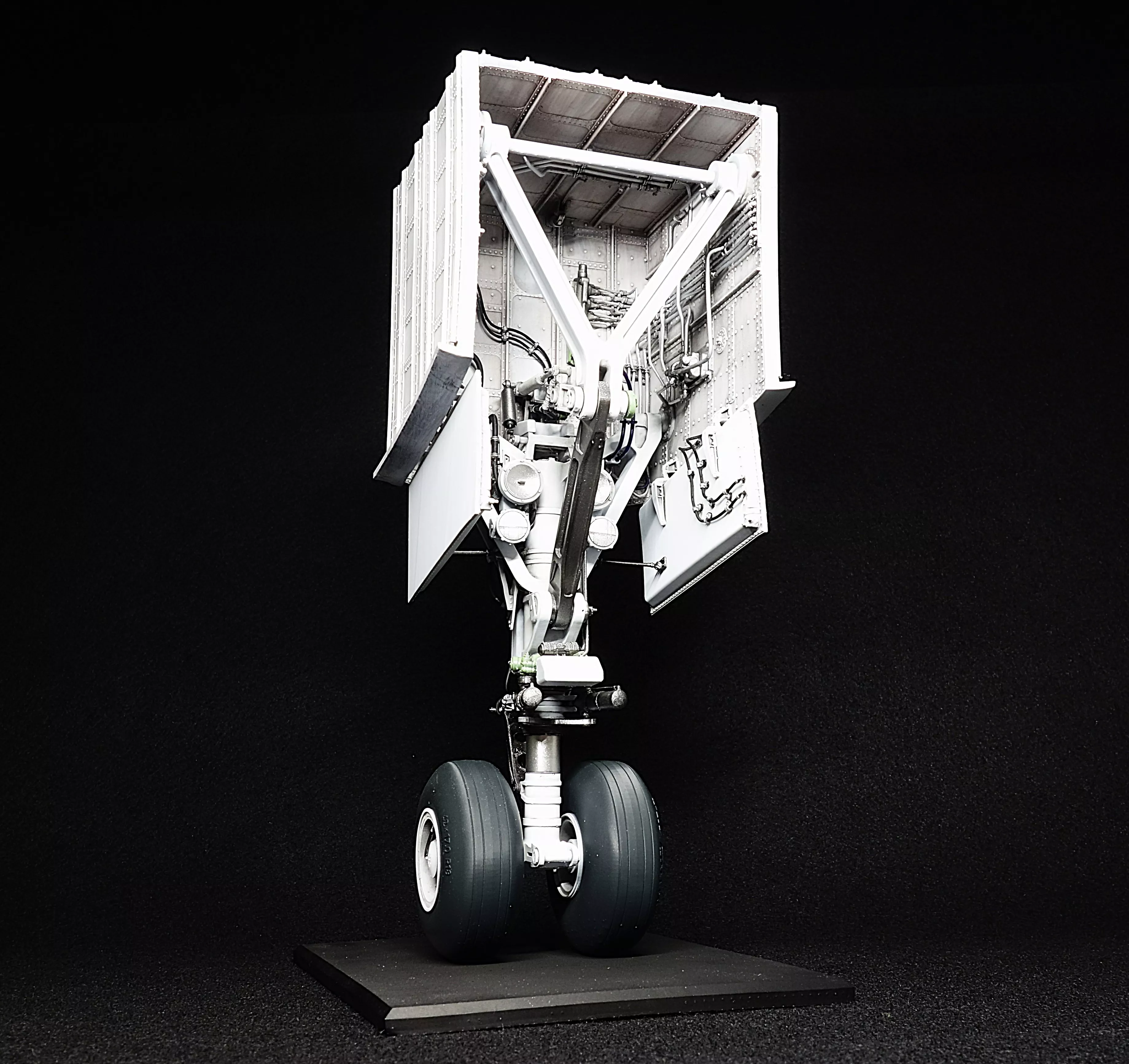 Boeing 777-300ER Nose Gear 3D Print Model Highly Detailed 3D print model