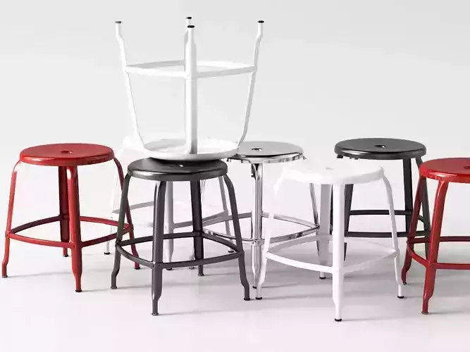 N Stool 45 3D model