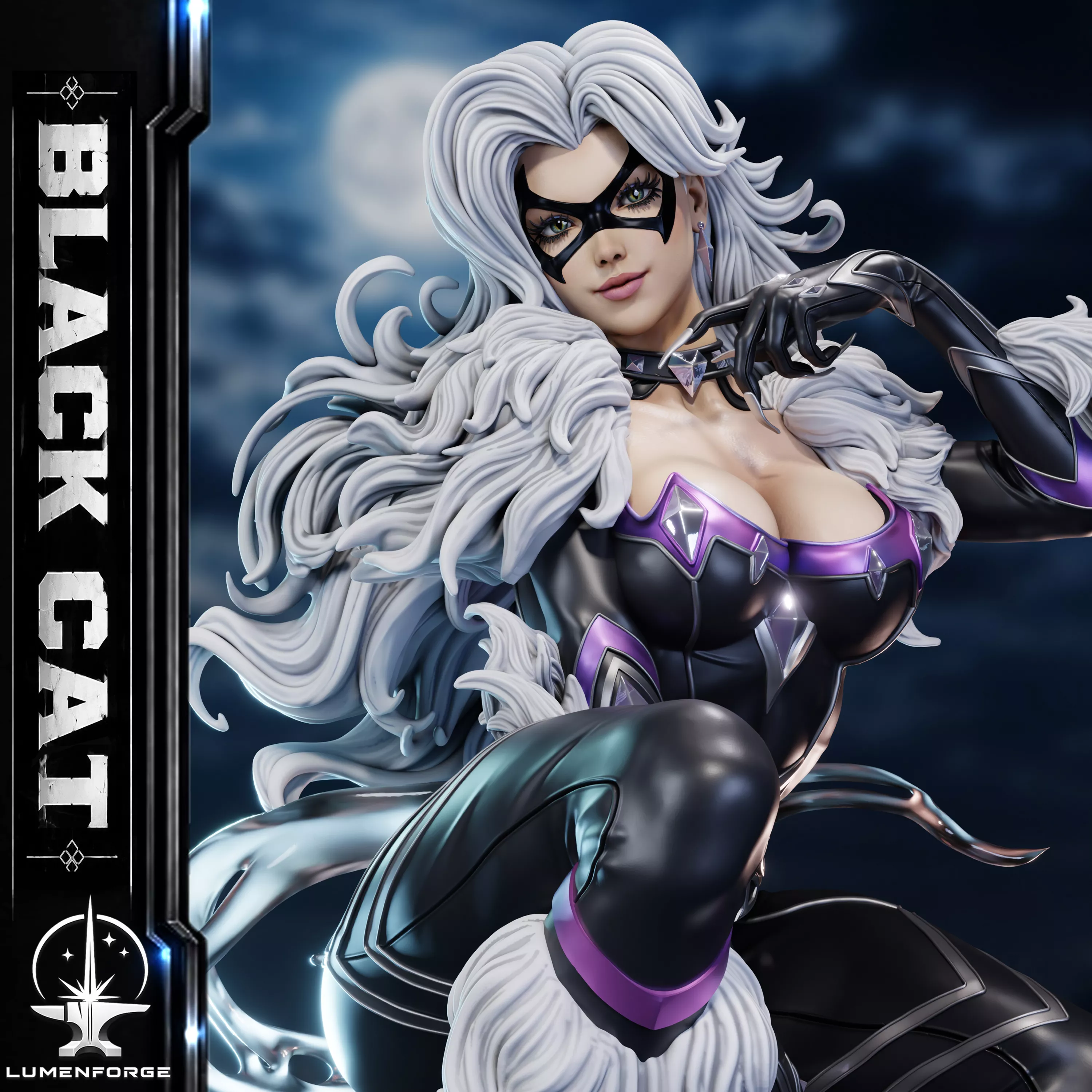 Black Cat - 3D STL Ready To Print 3D print model