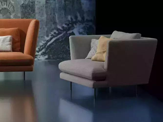 Lars Armchair 3D model