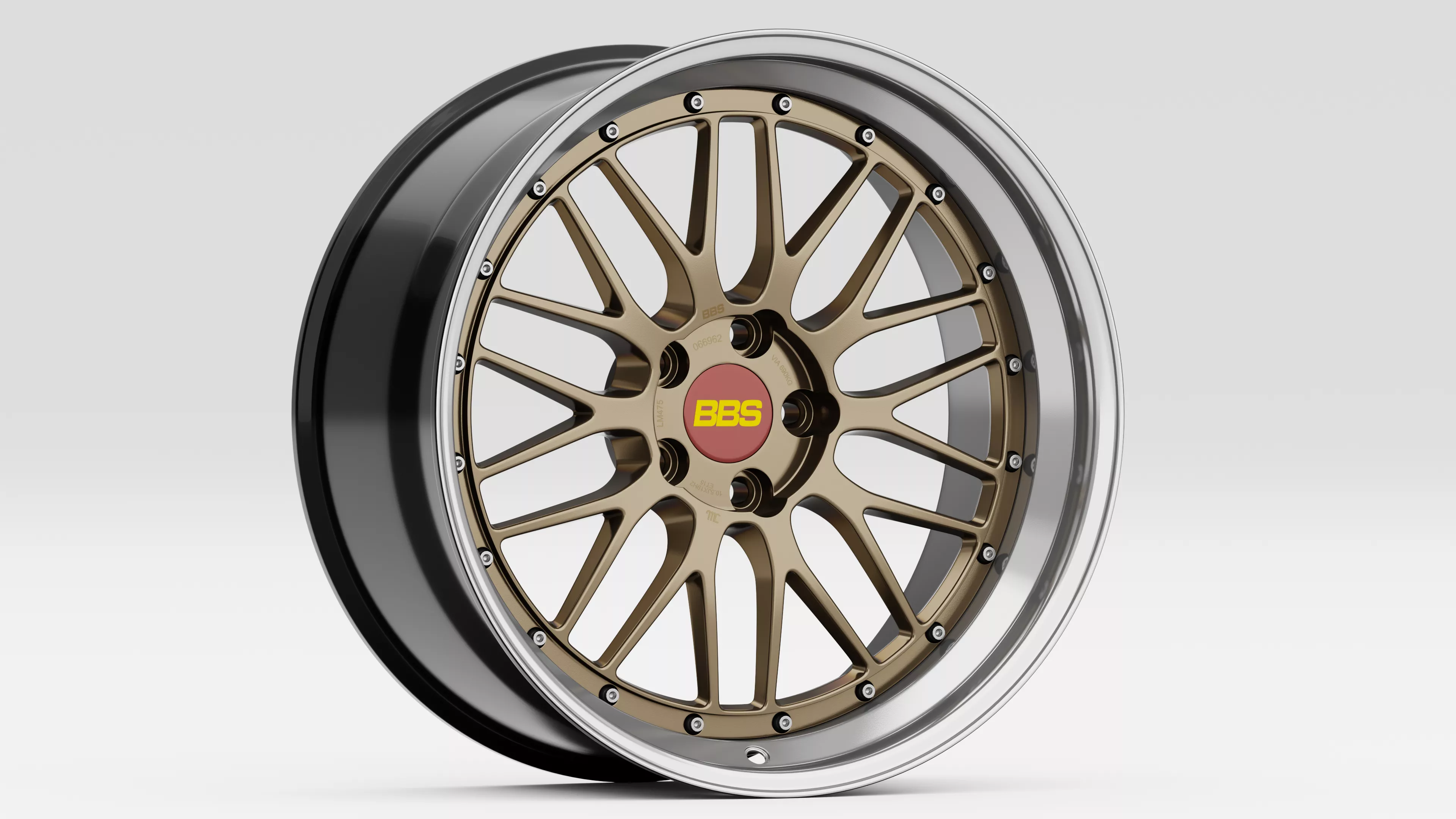BBS LM 239 Rim 3D model