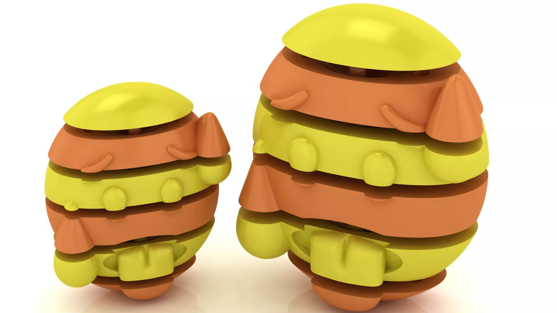 Flexi Burger Gnome 3D print model