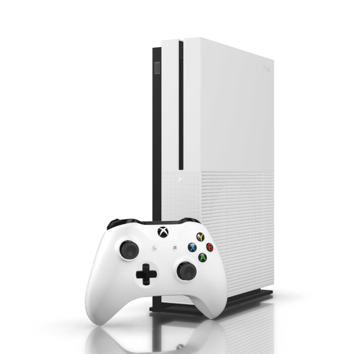 Xbox One S for Element 3D 3D model_1