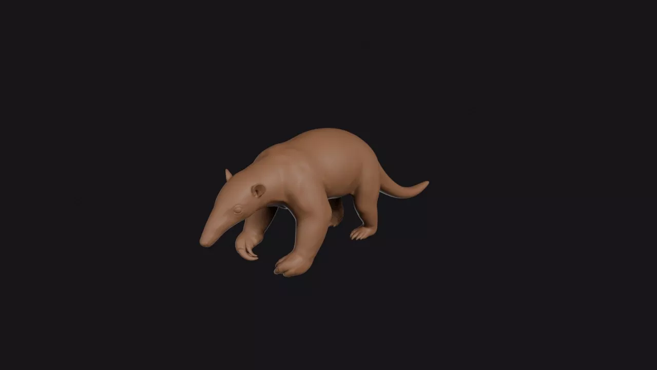 Tamandua 3D print model