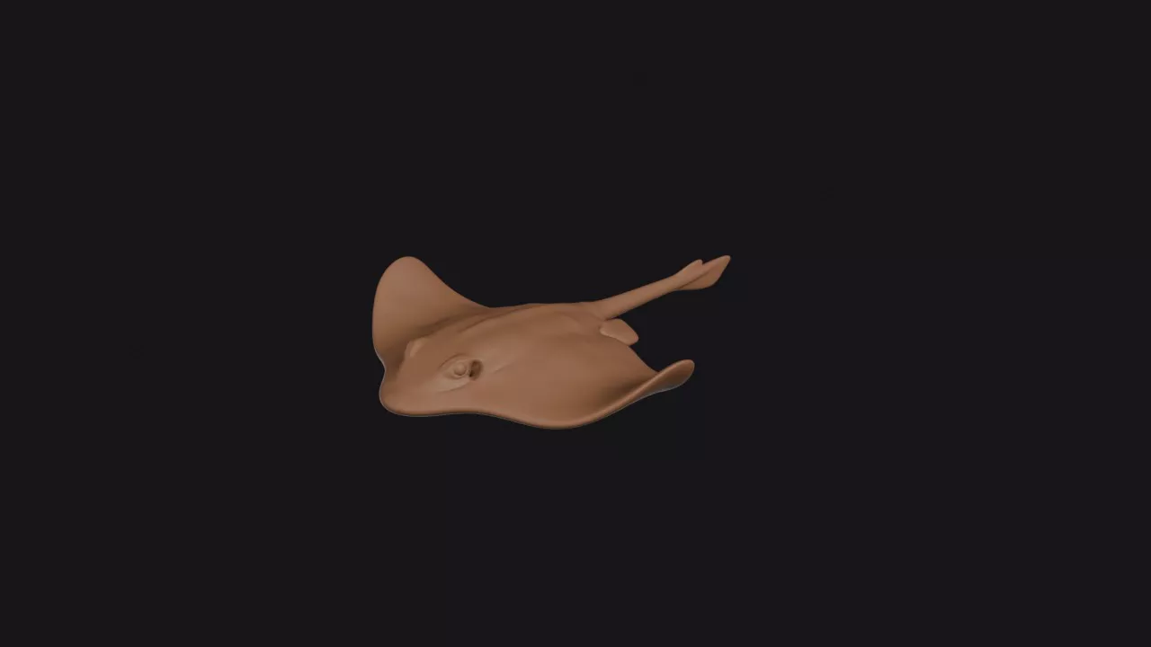 Stingray 3D print model