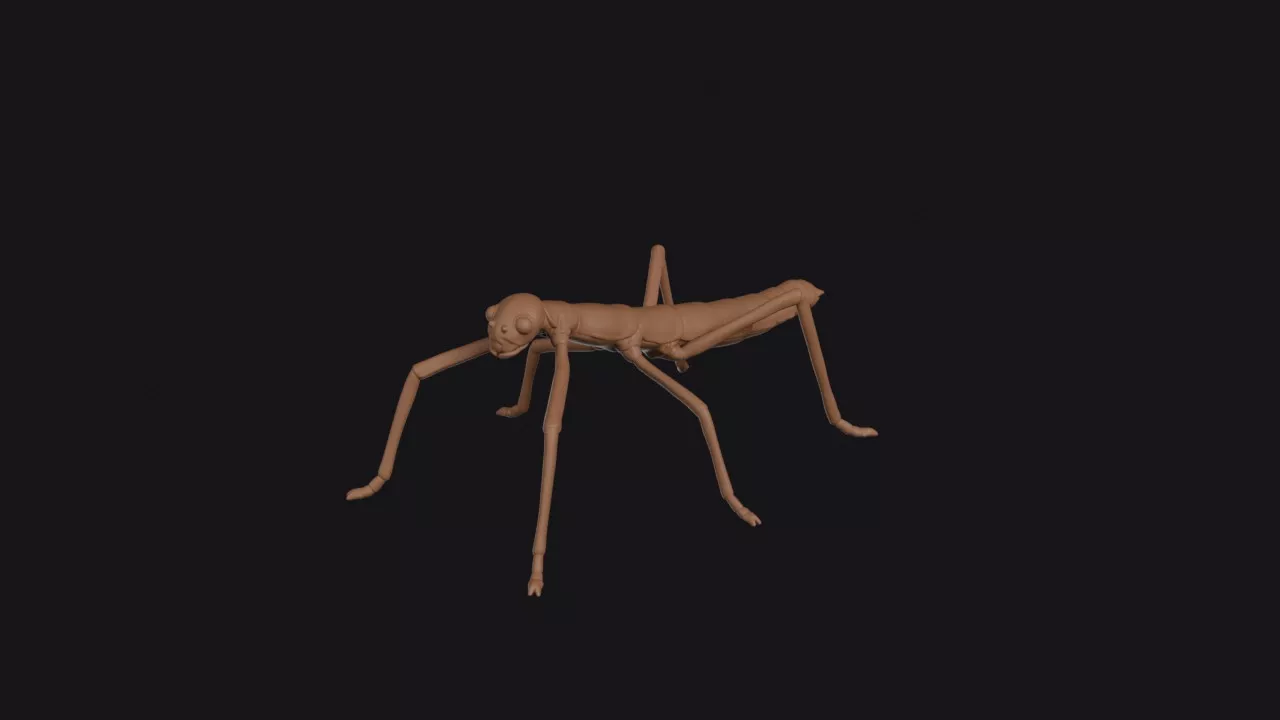 Stick Insect 3D print model