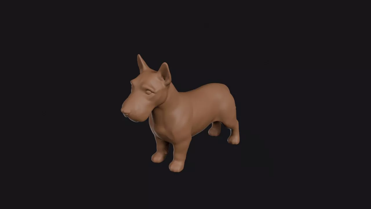 Scottish Terrier 3D print model