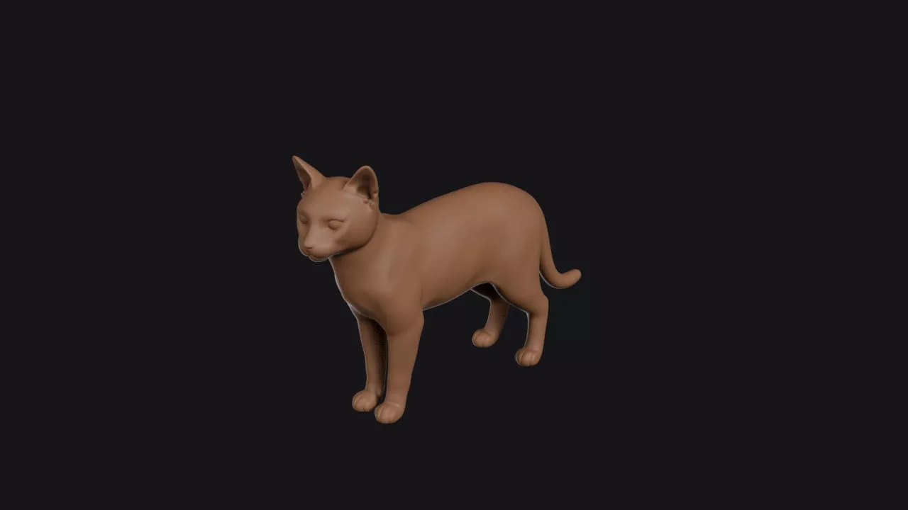 Russian Blue 3D print model