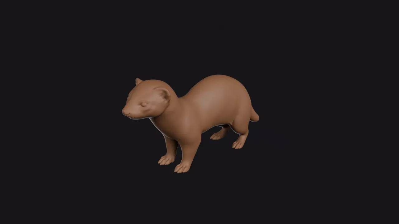 Polecat 3D print model