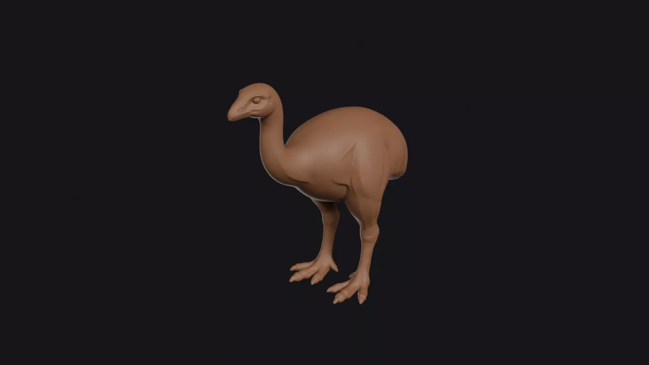 Moa Figurine 3D print model
