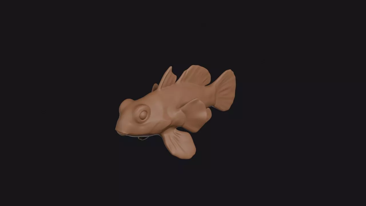 Mandarinfish 3D print model