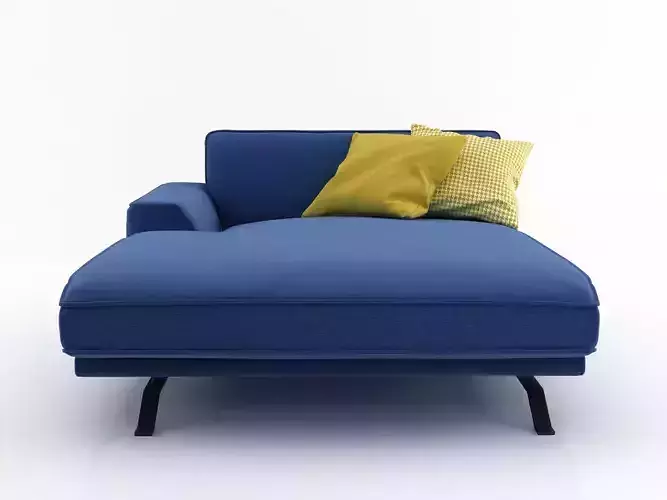 Slab Chaise Longue 180