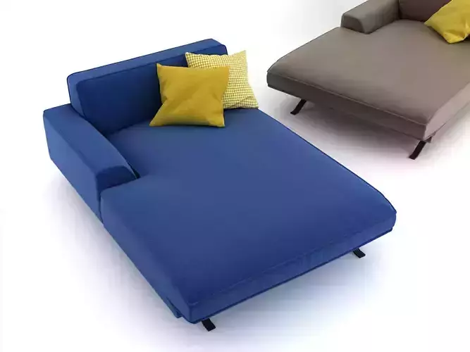 Slab Chaise Longue 180