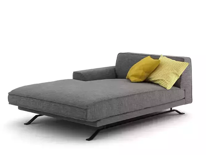 Slab Chaise Longue 180