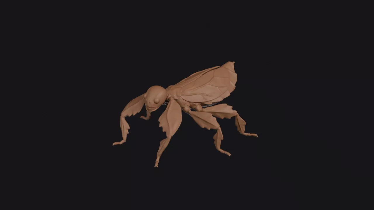 Leaf Insect 3D print model