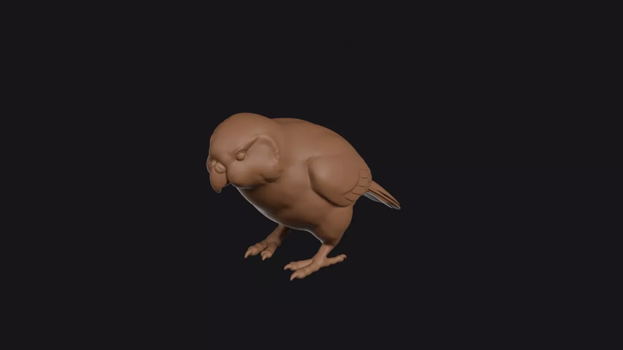 Kakapo 3D print model