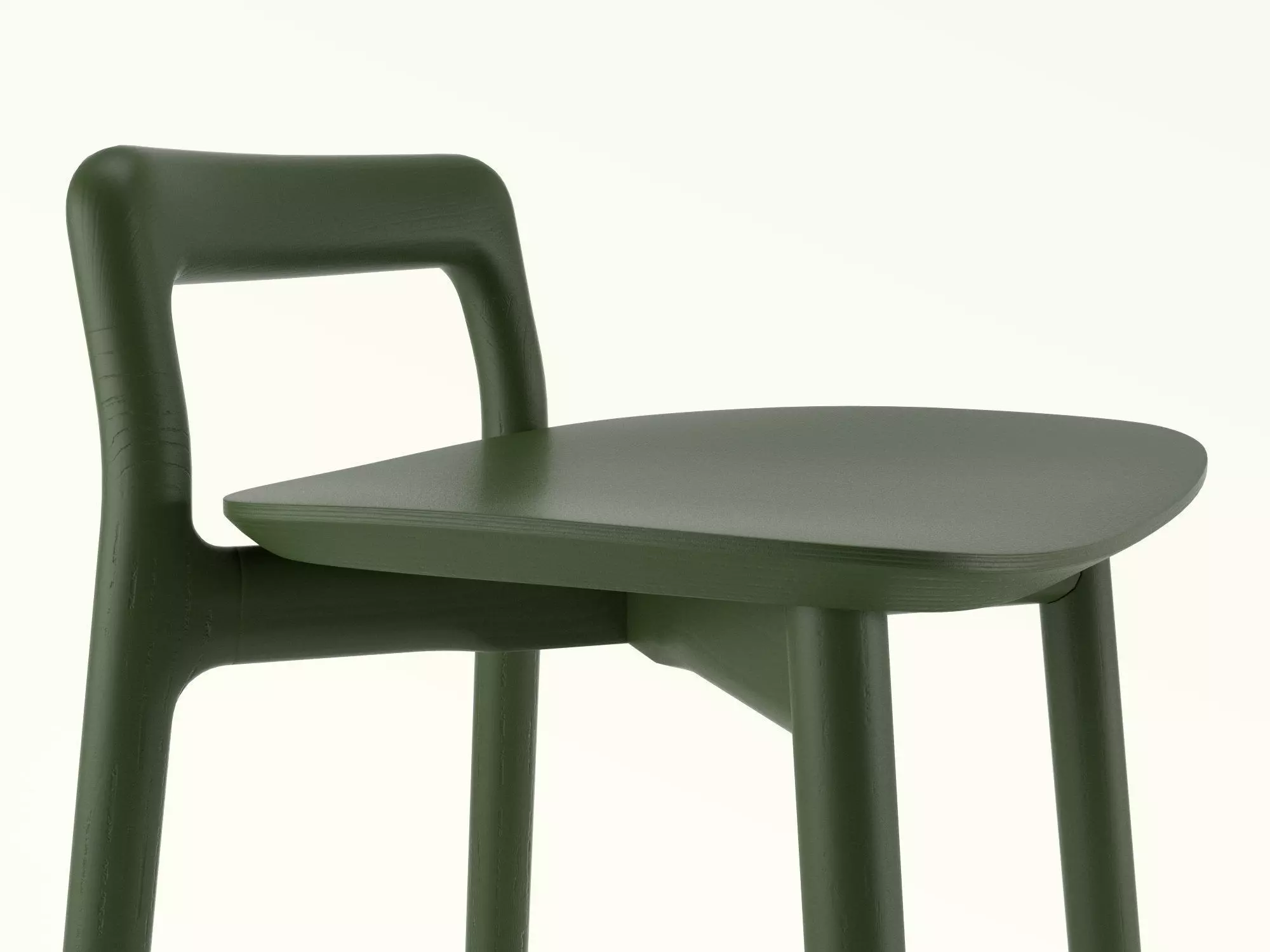 Branca pair of bar stools 3D model_4