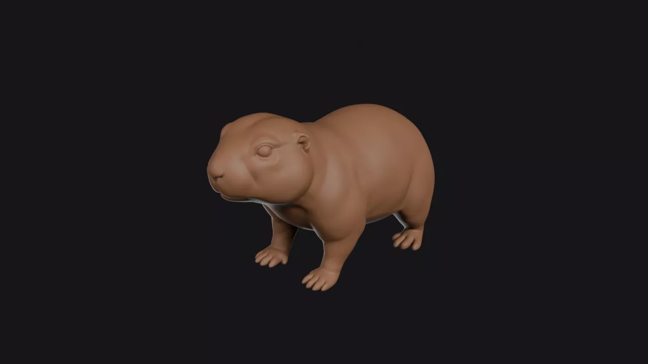 Gopher 3D print model
