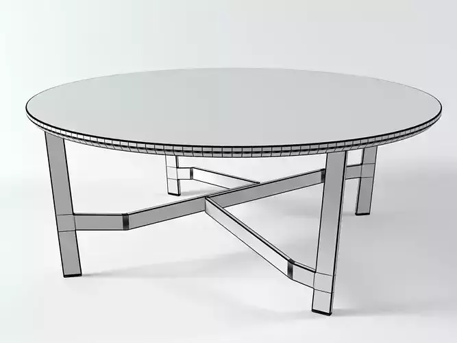 Quake round side table