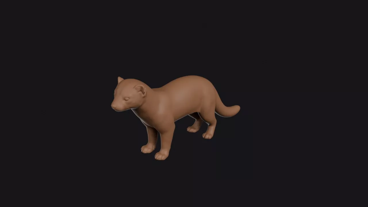 Fisher 3D print model