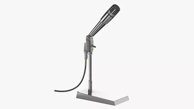 Vintage Japanese Microphone