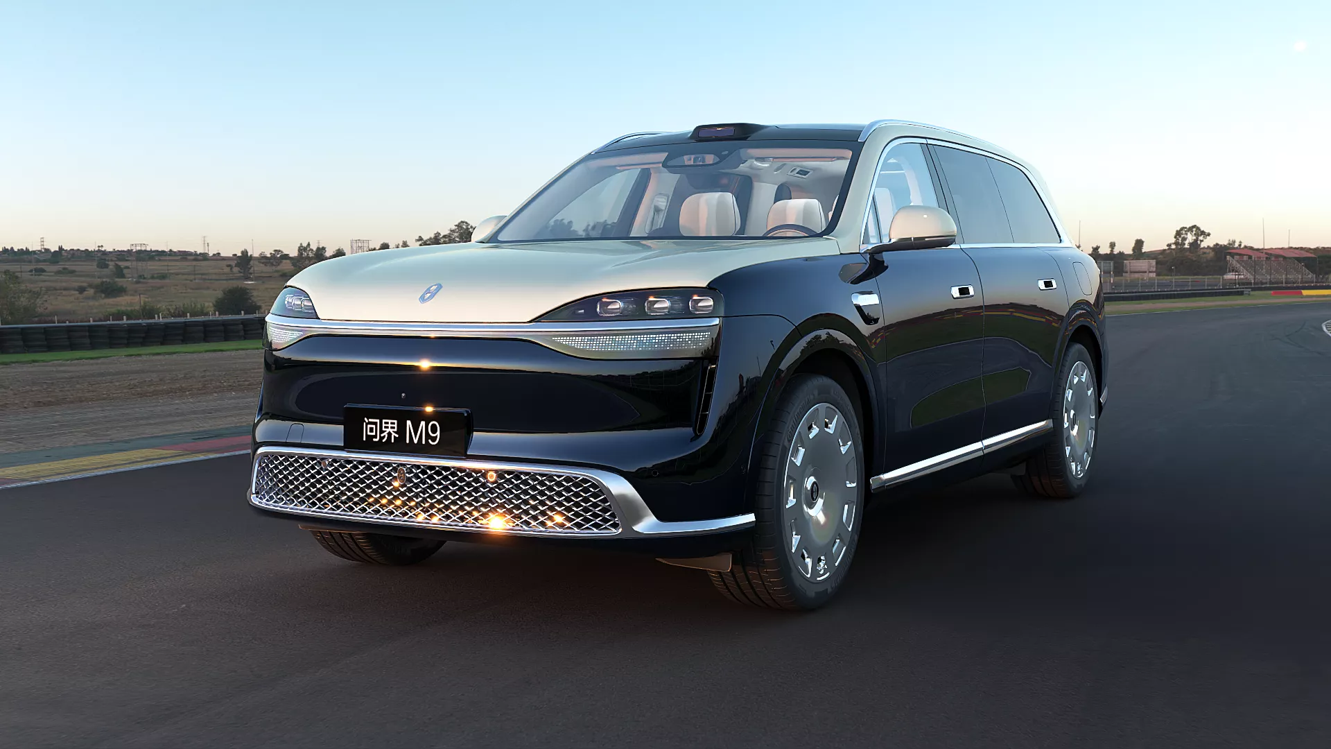 2027 HIMA AITO M9 Ultimate EV with interior 3D model