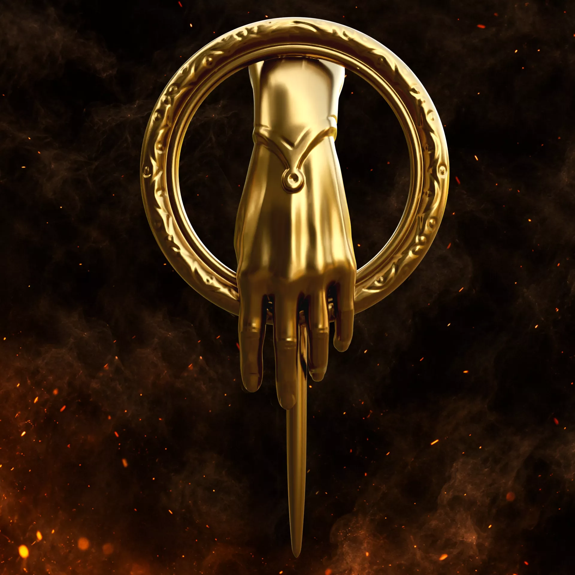 Hand of King Sculpt 3D print model